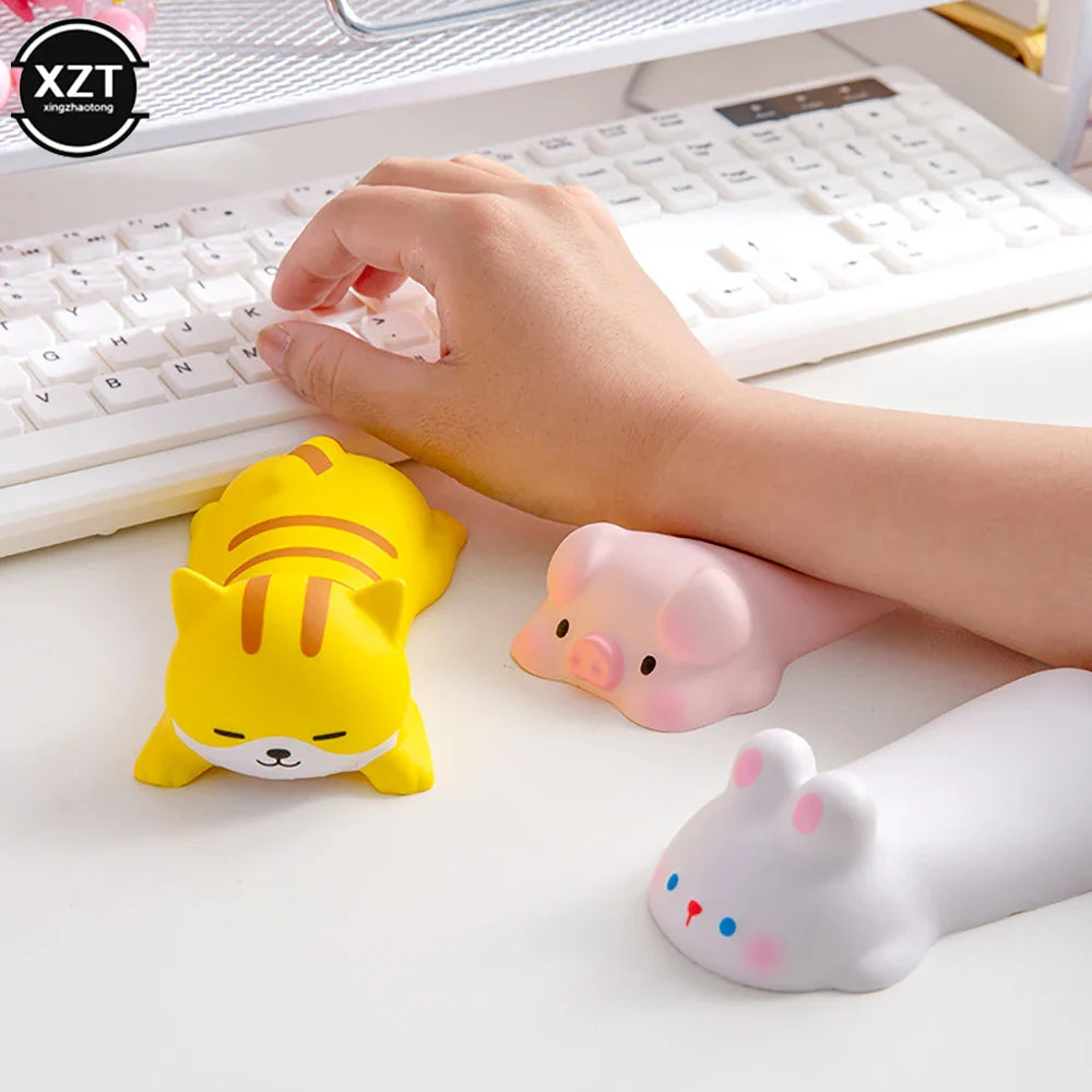 Cute Wrist Rest Pad Support for Mouse Computer Laptop Arm Rest for Desk Ergonomic Kawaii Office Supplies Slow Rising Toys Lootquake LLC