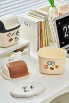 DIY Desktop Trash Can Creative with High Aesthetic Value Car Storage Bin Kitchen and Restaurant Desktop Garbage Disposal Lootquake LLC