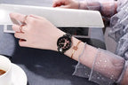 Luxury Mesh Steel Belt Quartz Wristwatches Eiffel Tower Watch for Women Simple Ladies Dress Party Watch Relógio Feminino Gifts