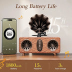 AS36 Bluetooth Speaker Features High-Quality Retro Multi-Functional FM Radio High-Volume Wireless Audio System Subwoofer Gift Lootquake LLC