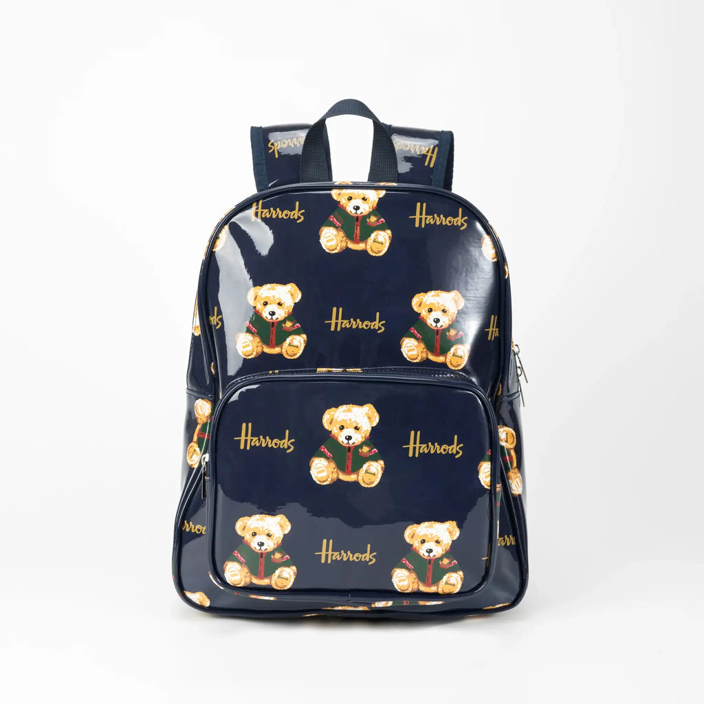 Cartton Print PVC Reusable Women's Shopping Bag Eco Friendly Flower Shopper Handbag Casual Female Student Shoulder Book Purse