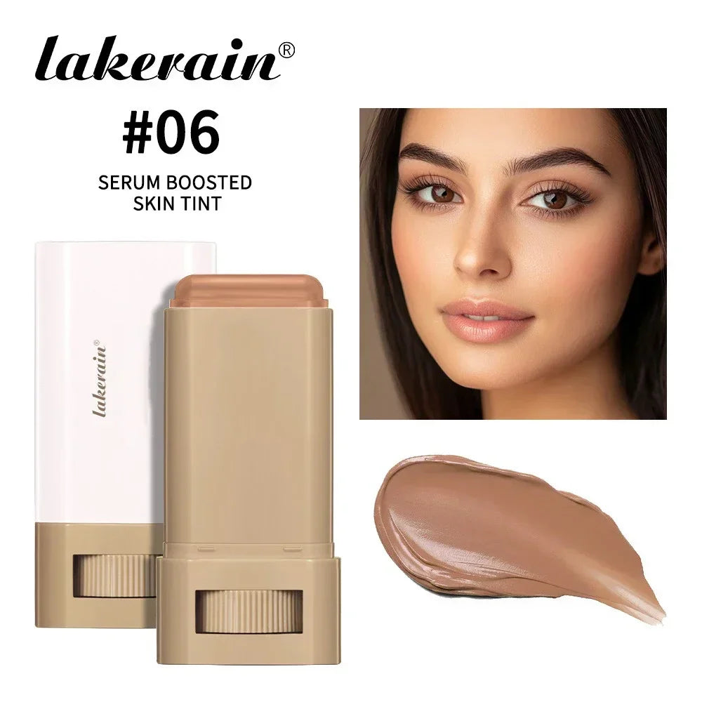 Foundation Stick Balm Skin Bronze Tint Eraser Foundation Stick Smooth Plumper Long-lasting Flawless Makeup Face Beauty Cosmetics Lootquake LLC