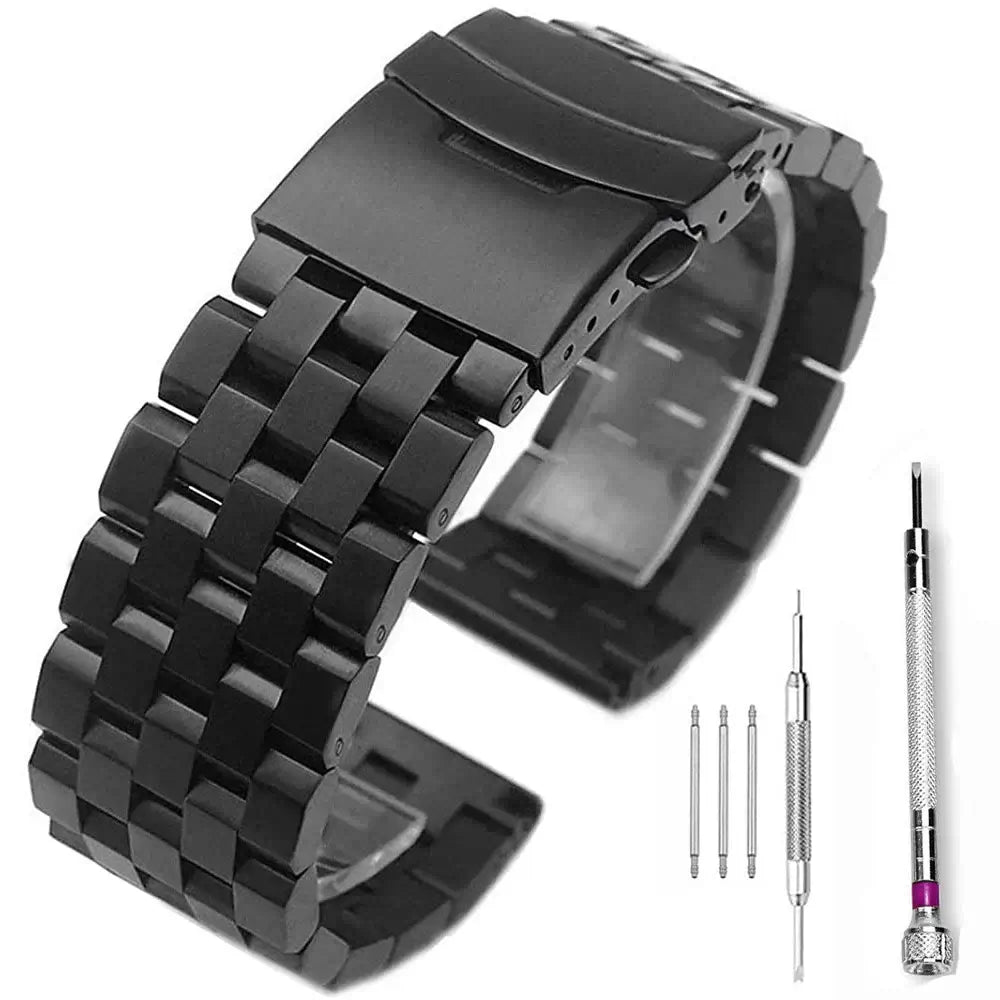 Samsung Galaxy Watch Stainless Steel Strap - Sleek Design - SJB-DIAMOND ELITES