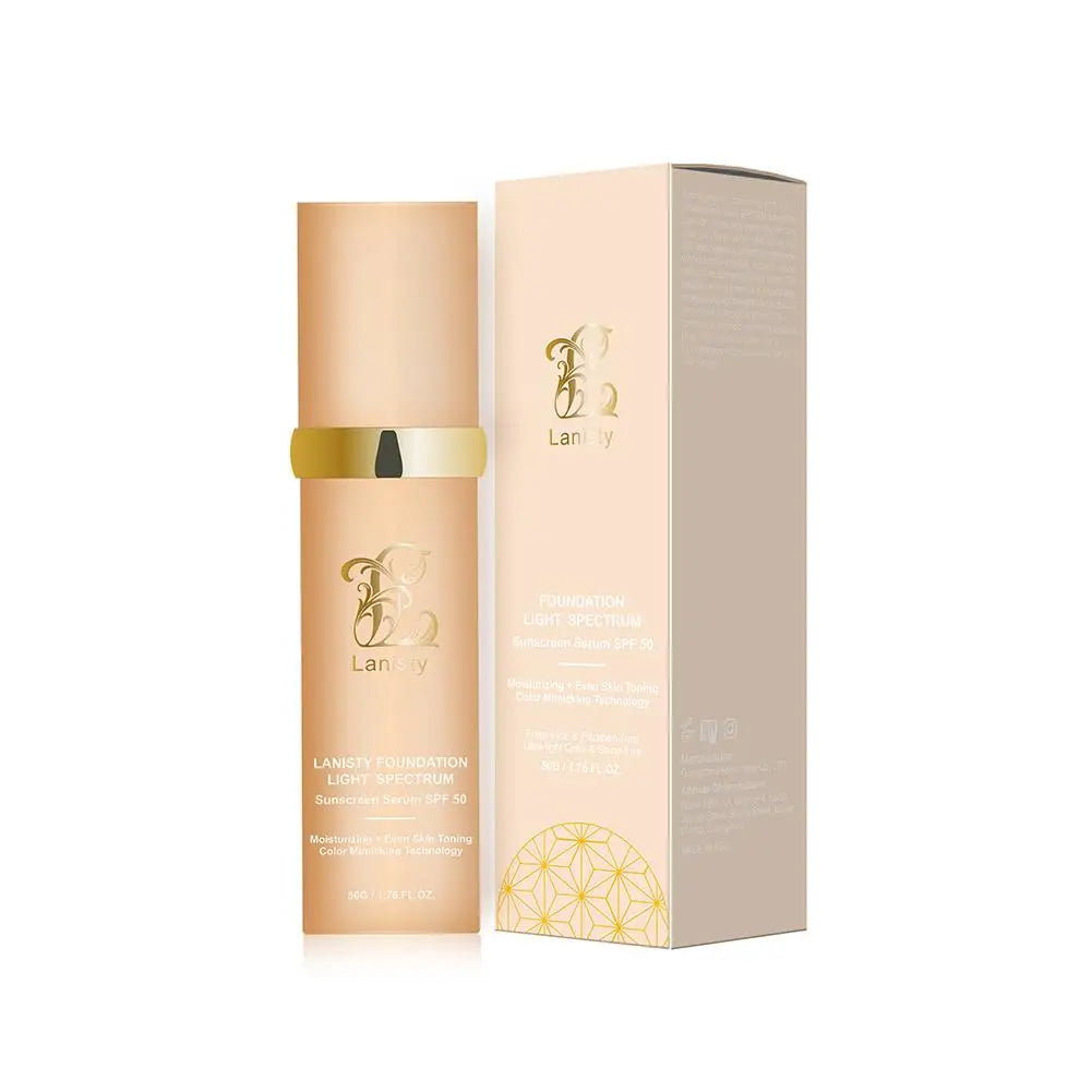 4 In 1 Biomimic Foundation Spectrums Biomimic Light Spectrums Foundation With SPF50+ Longwearing Changing Concealer Foundation Lootquake LLC
