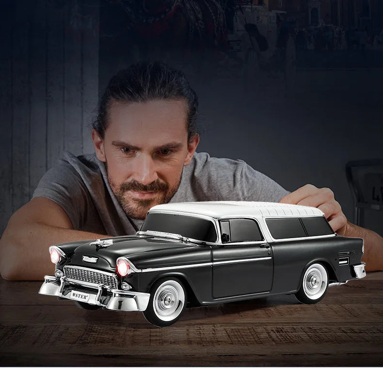 Wireless Bluetooth Speaker for PC Classic Car Shaped HIFI Boombox Support Fm Radio U Disk TF Card AUX Special Gifts Caixa De Som Lootquake LLC