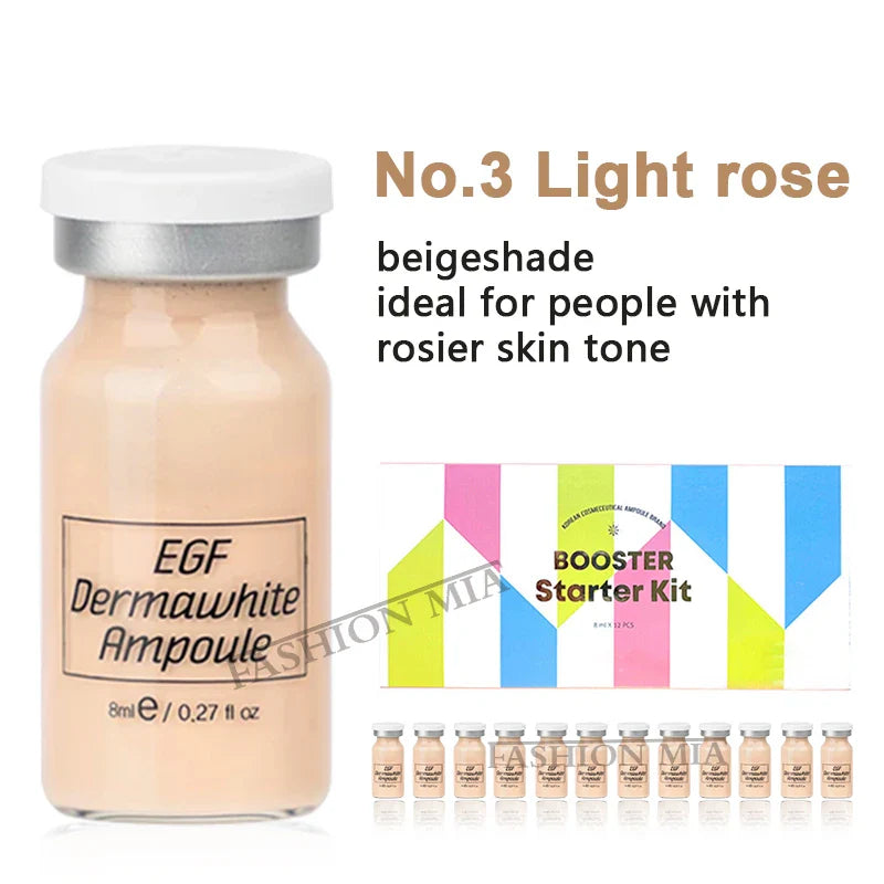 8ml BB Cream Glow Serum Ampoule Essence Facial Niacinamide/Peptide Foundation Moisturizing Hyaluronic Acid Skin Care Beauty Lootquake LLC