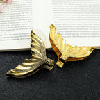 1Pcs Creative Fish Tail Metal Bookmarks, Rare Book Page Holders for Book Lovers, Office Supplies for Bookworm Readers Lootquake LLC