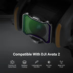 NEEWER CPL + ND Filter Set , (ND8/16/32) Circular Polarizer Polarizing Lens Filter Drone Accessories for DJI Avata 2 Only