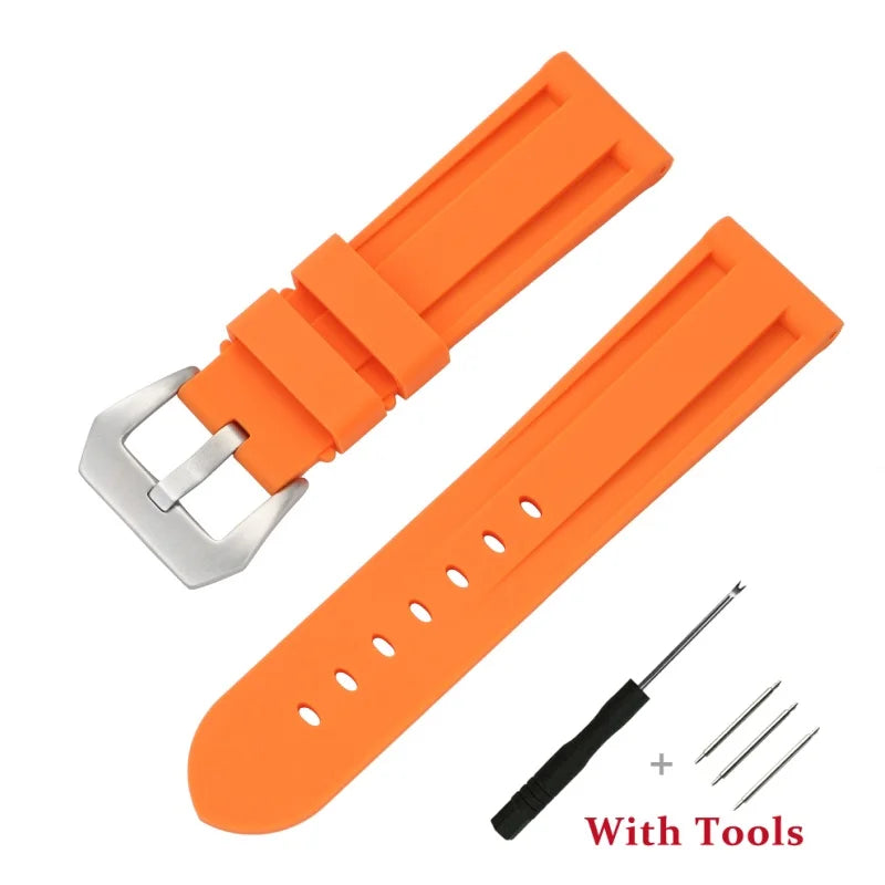Amazfit Silicone Watch Bands - Universal Rubber Sport Strap With Tool