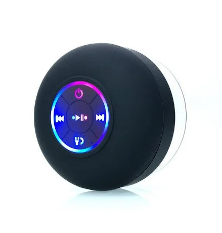 New Bathroom Waterproof Wireless LED Bluetooth Speaker Large Suction Cup Mini Portable Speaker Outdoor Sports Stereo Speaker Lootquake LLC