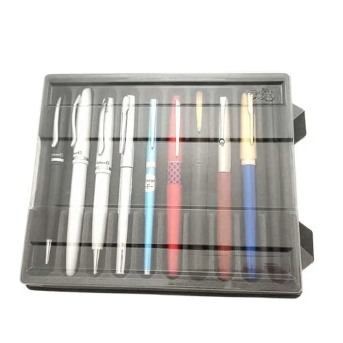 1pc jinhao pen case gift Pencil storage box Stationery Office Supplies transparent fountain pen box Case Lootquake LLC