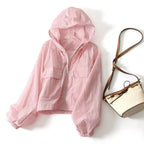 SunGuard Breeze: Women's UV-Protective Quick-Dry Jacket THRIXINE