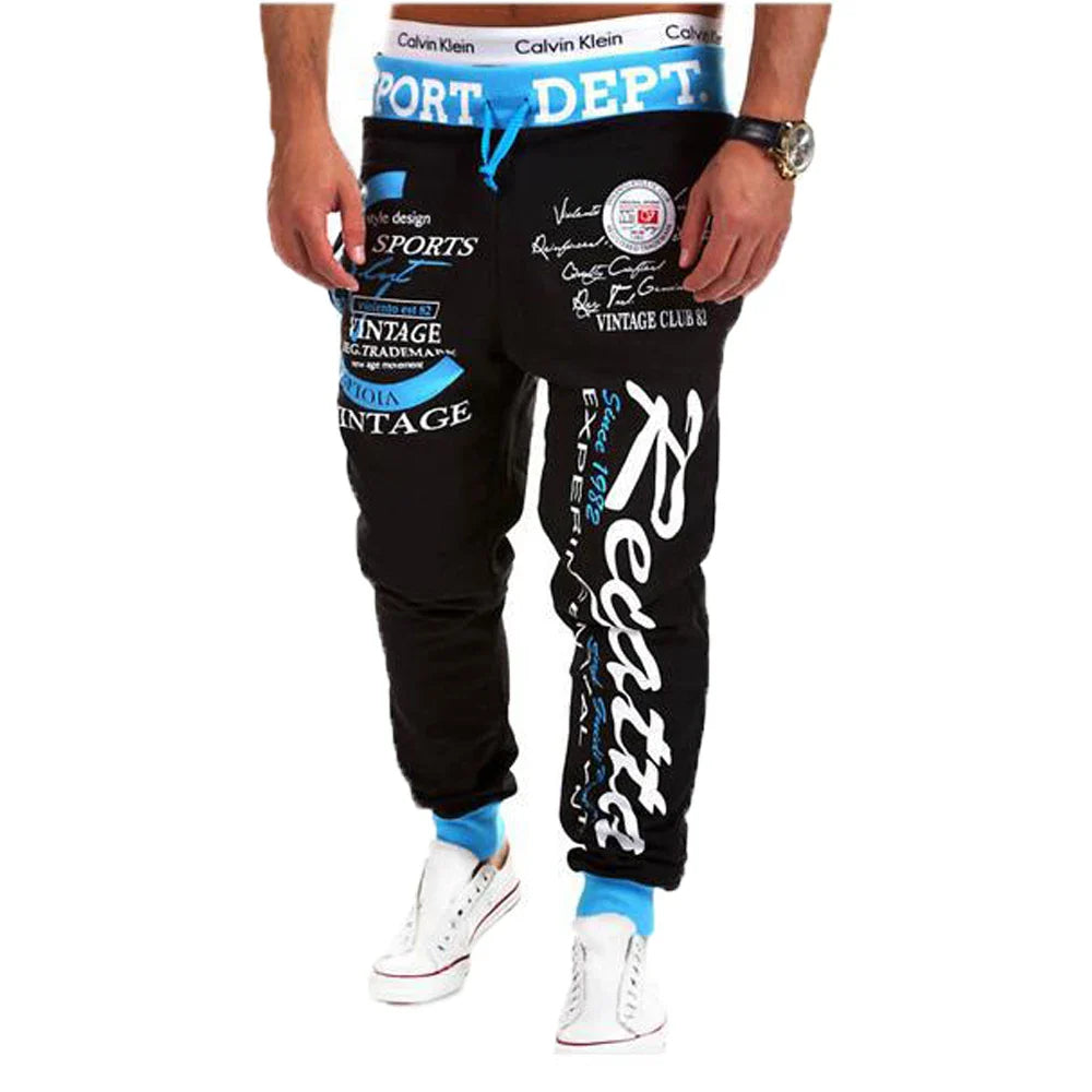 Men's Active Sweatpants Drawstring Elastic Waist - SJB-DIAMOND ELITES