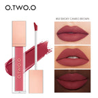 O.TWO.O 12 Color Liquid Lipstick Matte Finish Sexy Silky Lip Gloss Waterproof Kiss-proof Lasting Lip Glaze Lip Tint Cosmetics Lootquake LLC