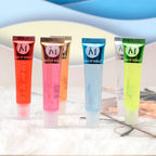6Pcs Fruity Flavor Watery Glossy Lip Gloss Set Clear Lip Gel Hydrating Moisturizing Lip Gloss Women Lips Makeup Wholesale Lootquake LLC