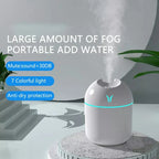 250ML Mini Aroma Oil Diffuser USB Essential Oil Atomizer Electric Air Humidifier With LED Night Lamp For Home Desk Bedroom Car Lootquake LLC