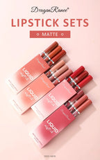 3 PCS Liquid Lipsticks Set Long Lasting Make Up For Women Korean Beauty Cosmetics Matte Lipsticks Waterproof Long lasting Lootquake LLC
