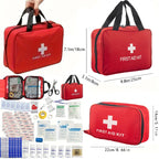 First Aid Kit 188 pcs emergency and survival essentials THRIXINE