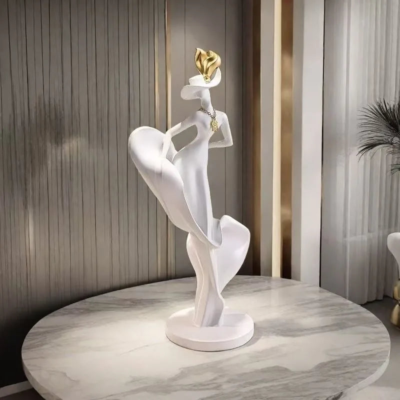Abstract Character Art Living Room Ornaments Modern Simple Sculpture Decoration Crafts Creative Entrance Hall Home Decoration