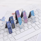 JIANQI 2pcs/pack Magnetic bookmark beautiful scenery clouds simple literary pattern bookmark Reading tool School office supplies Lootquake LLC