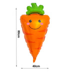 Easter Bunny Inflatables Balloon Decorations Standing Carrot Balloons Cute Carrot Rabbit Happy Easter Party Birthday Decorations Lootquake LLC