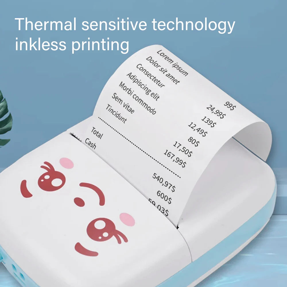 Self-adhesive Paper Sticker Colored Thermal Paper Roll for Mini Printer Kids Instant Print Camera HD Printing Paper Lootquake LLC
