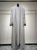 Ramadan Eid Mubarak Kaftan Robe Kimono Femme Musulmane Open Abaya Dubai Turkey Islam Muslim Long Dress For Women Pakistan Caftan
