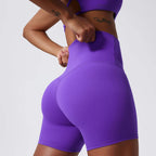 Ultra Comfort High-Waist Yoga Shorts THRIXINE