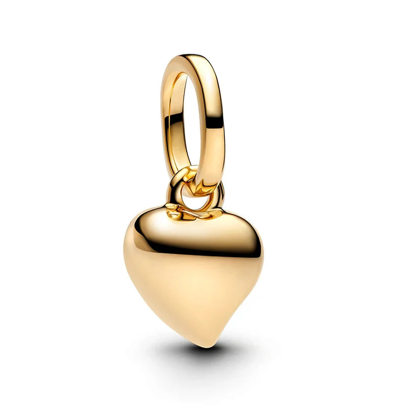 925 Silver Valentine's Day Snake Year Series Pendant Suitable for 925 Sterling Silver Original Women's Bracelet DIY Jewelry Gift Lootquake LLC
