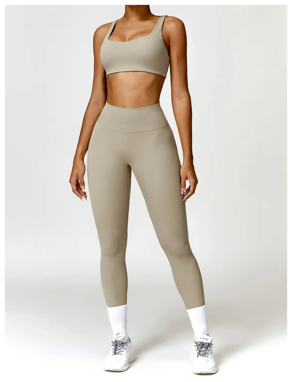 ElevateFit 2-Piece Yoga Ensemble: Comfort Meets Style THRIXINE