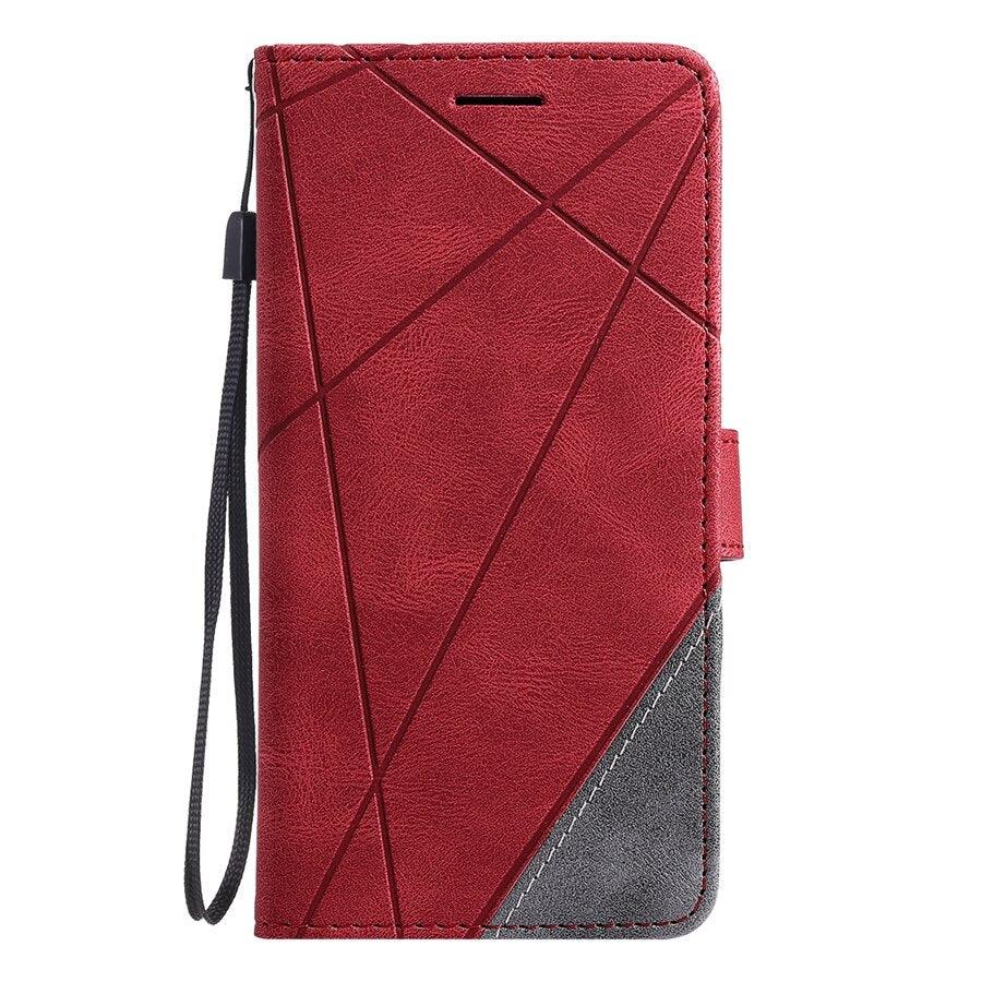 Wallet Flip Leather Case For Xiaomi Redmi 10 10A 10C 9 9A 9C 9T Note 11S 11 Pro 10S 10 Pro 9 Pro 8T 7 Poco X4 GT M4 Pro F4 11T Flip Wallet Case With Magnetic Closure Card Slots  Wrist Strap Protective Case Stevvex