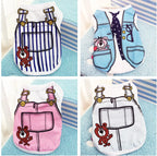 Pet Dog Clothes Cartoon Clothing Puppy Dogs Soft Vests Summer Shirt Casual T-Shirt for Small Pet Supplies Pi-Mart