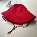 Luxury Bucket Beach Hat - Y2K Wide Brim Sun Hat - Wedding & Party Elegant