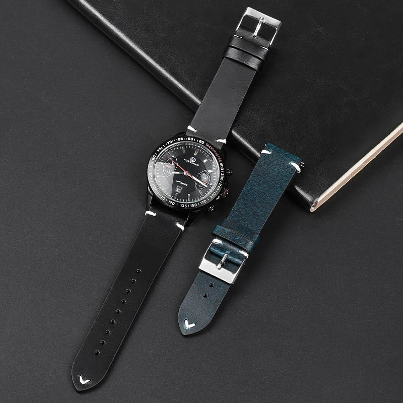 Polar Leather Watch Band For Polar Smartwatch Quick Release Calfskin