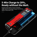 GOOLOO 4000A 12V Charger External Battery Booster 24000mah Car Jump Starter Car Battery PD100W Fast Charging Portable Power Bank Lootquake LLC
