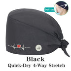 Quick Dry Stretch Medical Hat Caps