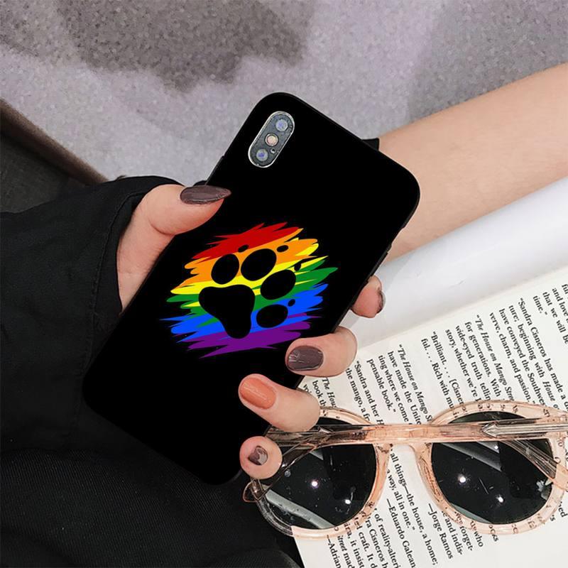 Dog Paw Phone Case For Iphone 11 12 13 Mini Pro Max 8 7 6 6s Plus X 5 S Se 2020 Xr Xs 10 Case Paw Print Heart Pet Lovers Stevvex