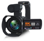 YouTube Camcorder 8K Ultra HD camera Camcorders 48MP Streaming Camera 3.0"Touch Screen Digital Video Camera Lootquake LLC