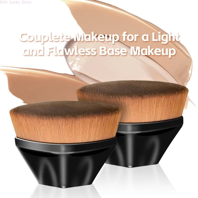1PC Foundation Brushes Makeup Korean Professional Cosmetics BB Cream Powder Make Up Brush Short Handle Magic Foundation Brush Lootquake LLC