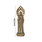 Kwan Yin Statues Buddha Figurine Craft 2.4 Inch Buddhist Avalokiteshvara Statue Chinese Feng Shui Sculpture Crafts Figurine Lootquake LLC