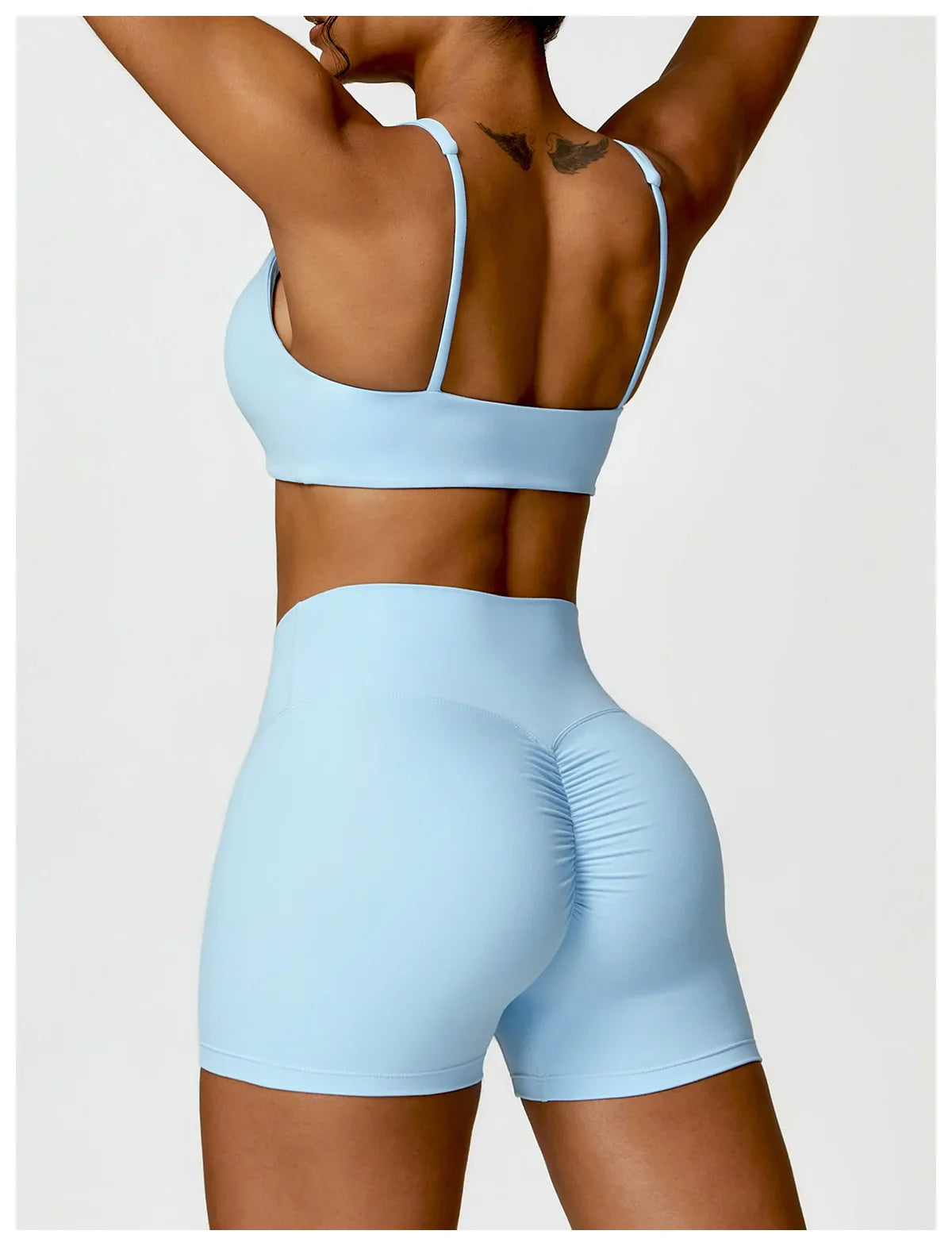 ElevateFit 2-Piece Yoga Ensemble: Comfort Meets Style THRIXINE