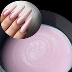 Jillnails 100g Glitter Shimmer Milky Hard Gel Builder Nail for Nails ExtensionsRoyal Blue Pink  UV LED Camouflage  Selfleveling Lootquake LLC
