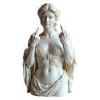 Statue Of Vienna Goddess Funny Goddess Statue 3D Resin Craft Ornaments Unique Design Cultural Symbol Office Home Decoration 2025