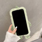 Fashion Winter Soft Fluffy Plush Cartoon Phone Case For iPhone 13 12 11 Pro Max X XR 7 8 Plus XS Max SE Cute Furry Cover Stylish Warm Soft Plush Back Cover