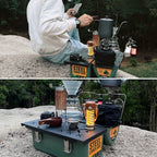 Aluminum Alloy Folding Table Top for Stanley Lunch Box 9.4L - Versatile Outdoor Camping Gear!