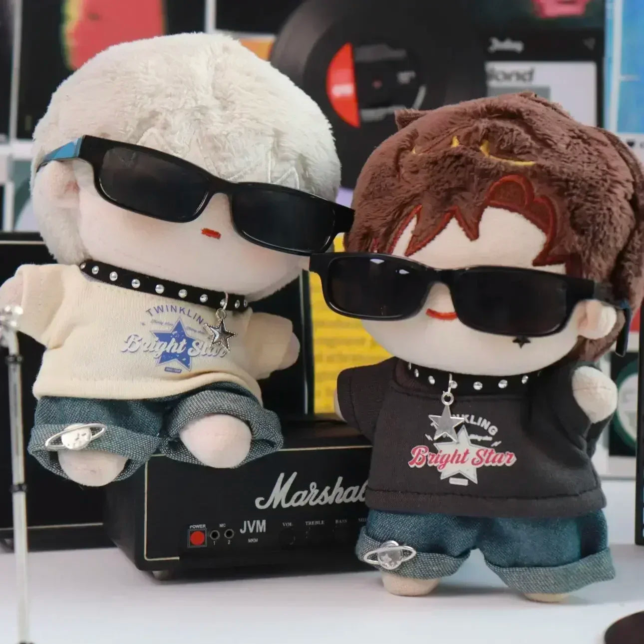 Labubu Clothes Doll American Hip Hop, V1 V2 Doll Clothing Accessories, Labubu Clothes Designer,15/17cm Doll Toy Lootquake LLC