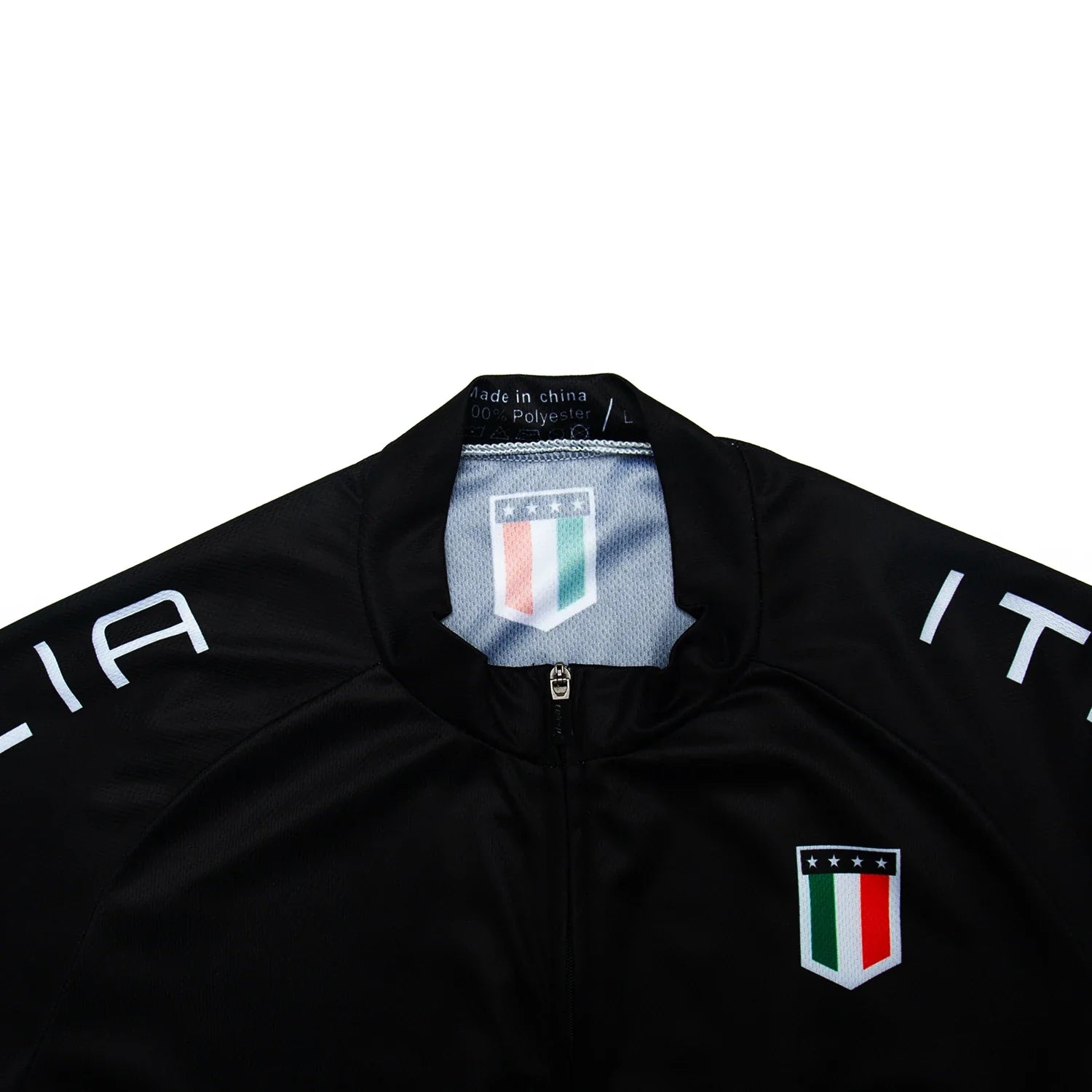 Mens Cycling Jersey Classic Black Cycling Racing Tops Short Sleeve THRIXINE