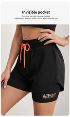 FlexFit High Rise Yoga Shorts THRIXINE