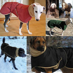 Arctic Paws: Cozy Waterproof Jacket for Big Dogs THRIXINE