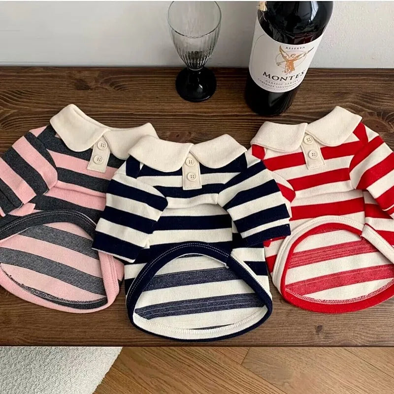 New Pet Dog Polo Shirt Dog Cool Clothes Soft Breathable Yorkie Chihuahua Puppy Clothes Dog Vest for Small Medium Dogs Costumes Lootquake LLC